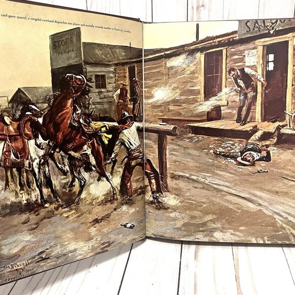 The Gunfighters - Time Life Books - The Old West - 1974 - Leatherette - Vintage - Picture 9 of 9